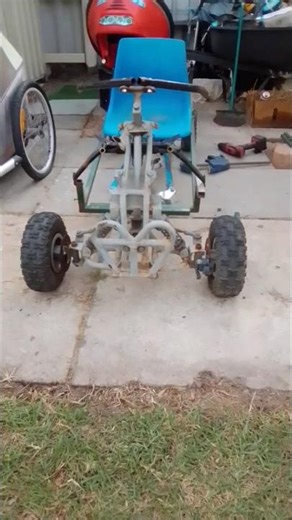 Building a Go Kart dragster from Scraps!