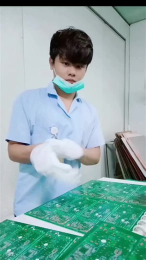 Circuit Board Assembly Process in a Workshop