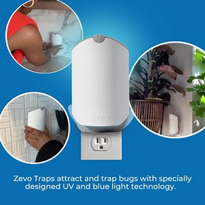 Let the Zevo Flying Insect Traps be your ultimate bug-busting buddy! With specially designed UV and blue light technology, these traps lure insects without using any harmful chemicals and are perfect for pet and kid-friendly homes, cleaning lovers, and anyone seeking an effortless, proactive way to keep annoying bugs at bay! | Zevo