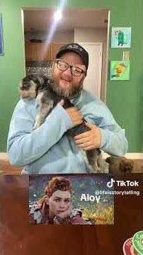 Can Chris guess the game character??? #guesswho #playstation #aloy #horizonforbiddenwest #gaming