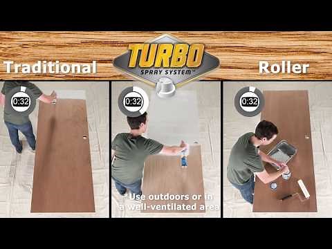 Prep 4X Faster with Zinsser Bulls Eye 123 Turbo Spray Primer
