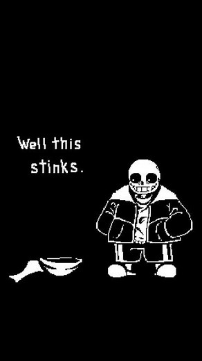 Well this stinks | #undertale #meme #sans