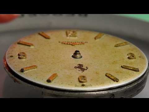 Restoring a Vintage Ferrari Branded Longines Watch Once Given as a Gift of the Ferrari Company!