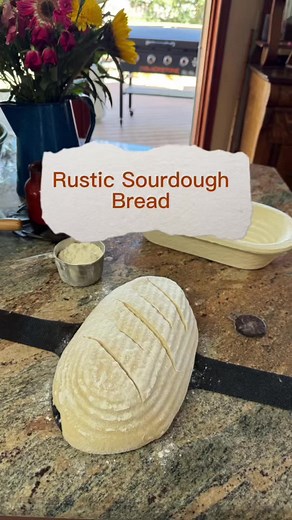 Rustic Sourdough Bread Recipe: Easy Home Baking