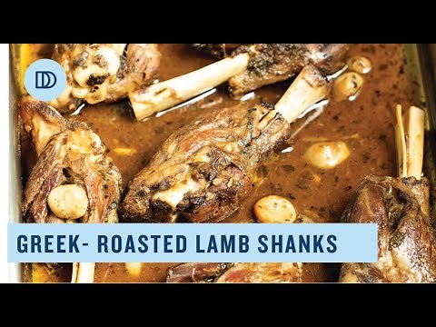 Greek Style Roasted Lamb Shanks Take 2 :)