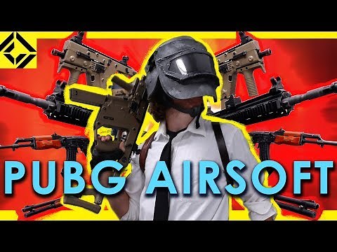 ALL the PUBG Guns for AIRSOFT!