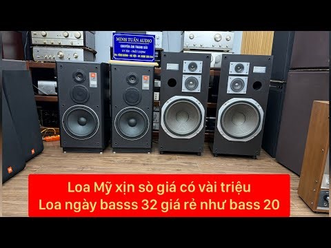 Genuine American speakers cost only a few million | JBL CF 120 bass 25, listen and sing at the sa...