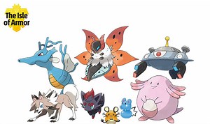 Here’s the Big Isle of Armor Pokemon List
