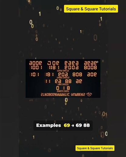 strobogrammatic numbers #mathfacts #mathas #mathhacks #integer #mathctober #naturalnumber #facts #ma
