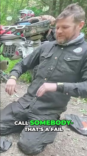 Motorcycle Tire Blowout! How to Avoid Getting Stranded? #shorts