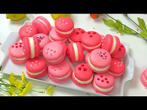 Easy and Perfect Macarons Recipe | Macarons with Lemon Buttercream