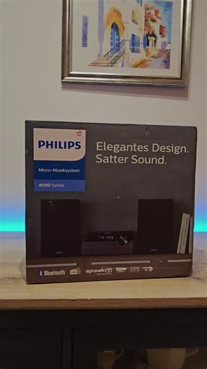 Tel 56 523 840 ☎️ micro chaîne philips Bluetooth, mp3 , entrée TV, radio digital ..... #tunisie #tunisia #تلفزيون