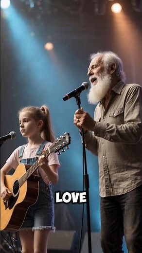 Grandfather & Granddaughter Sing “Unchained Melody” Together | Heartfelt & Pure Magic #Music #Viral