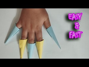 How to make Origami Paper Claws | ORIGAMY THAT EASY & FAST