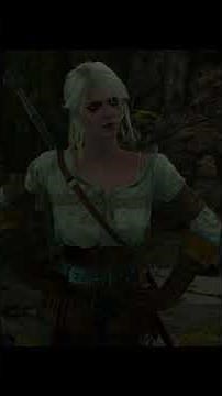 Ciri vs. the Werewolf. #shorts #youtubeshorts