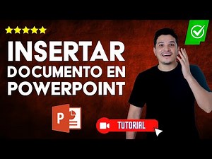 Cómo INSERTAR un documento PDF en PowerPoint | 🔴Tutorial paso a paso💻