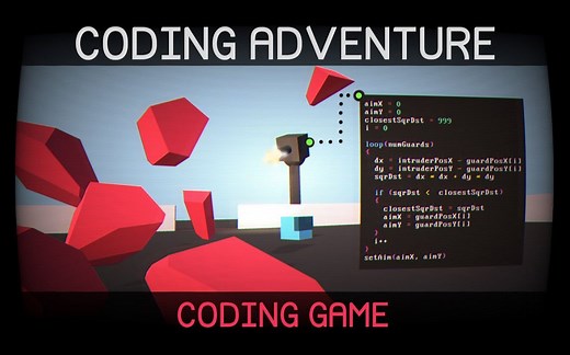 【双语】游戏编程挑战：编写一款编程游戏 | Coding Adventure: Coding a Coding Game