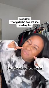 Why fake dimples if you don't have them naturally?? #reels #Dimples #HighSchool #funnyreels #girls | Yasmine Sahid