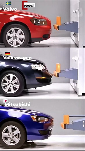Which Sedans Survives the Hit BEST? Volvo vs Volkswagen vs Mitsubishi 💥