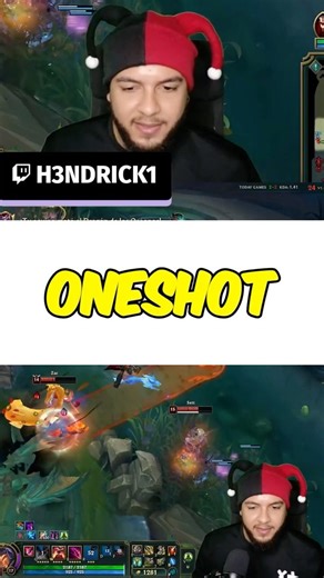 Este Shaco One Shot es DEMASIADO fuerte #leagueoflegends #shaco #shorts