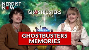What was your earliest memory of Ghostbusters? Ghostbusters: Afterlife stars Finn Wolfhard (Trevor), Mckenna Grace (Phoebe), Logan Kim (Podcast), & Celeste O’Connor (Lucky) sit down with Danielle Radford to discuss their biggest fears, their first time watching Ghostbusters, and spooky things that happened on set on today’s episode of Nerdist Now! | Nerdist