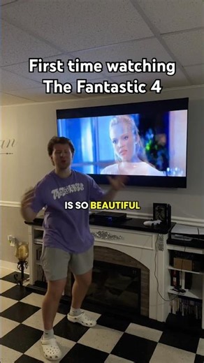 First time watching the Fantastic 4! 👱🏻‍♀️