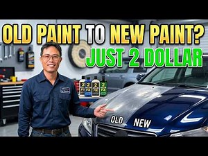 I Used $2 to Permanently Restore Faded Car Paint! Industry Secret Found！