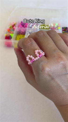 Cute Ring Tutorial: Create Beautiful Beaded Accessories