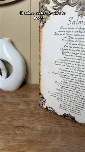 El salmo 91 que todos deberíamos de tener en la casa #salmo91 #salmo91🙏🏻♥️ #salmo91oremostodos