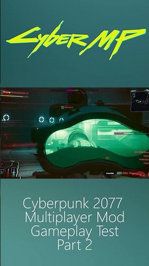 Cyberpunk 2077 Multiplayer Mod | CyberMP Gameplay Part 2 #shorts #cyberpunk #cyberpunk2077 #games