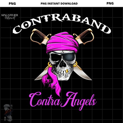 Contraband - Contraangels Logo 1 PNG - Etsy