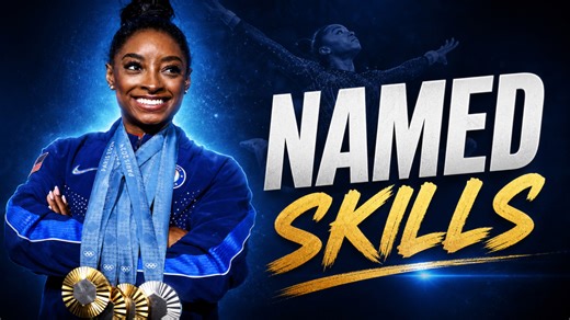 All the gymnastics moves named after Simone Biles