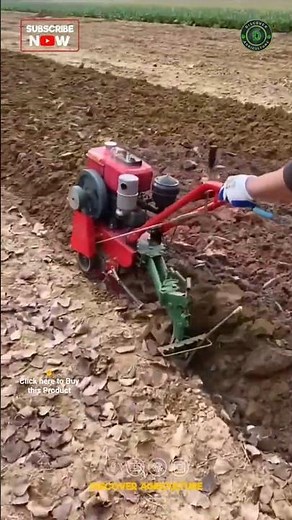 Amazing Plowing Power Tiller Machine