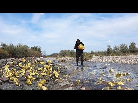 How do you find Gold in a River? Is it legal to collect Gold in our Country?