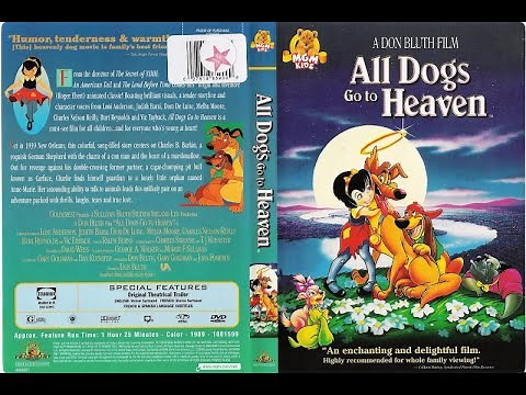Opening to All Dogs Go To Heaven 2001 DVD (2003 Reprint)