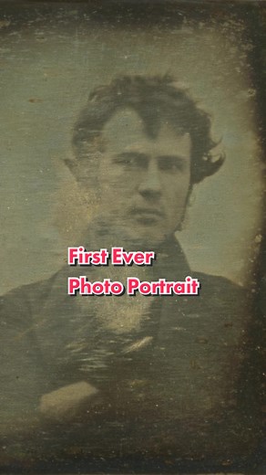 Historical First Photographic Portrait