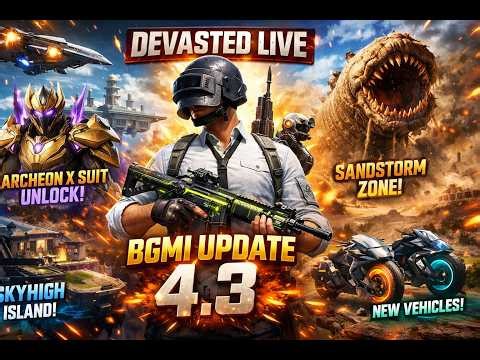 “BGMI 120 FPS Gameplay With Ultra HDR 💀 Insane Clutch & Graphics” DevastedLive