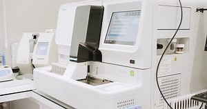 Blood Testing Machine Checks Samples Laboratory Stock Footage Video (100% Royalty-free) 1099371691 | Shutterstock