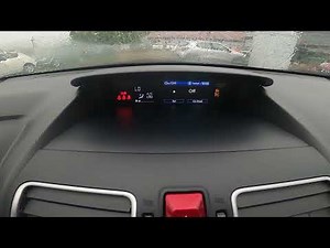 How to Check Service Info in Subaru XV ( 2012 – 2017 ) | Find Maintenance Info