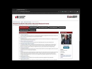 How to Search ProQuest One Education at SOU