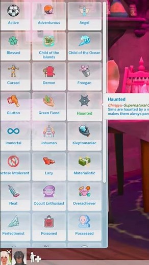 Supernatural traits mod✨️🧙‍♀️ sims 4 #sims4 #thesims4 #shorts