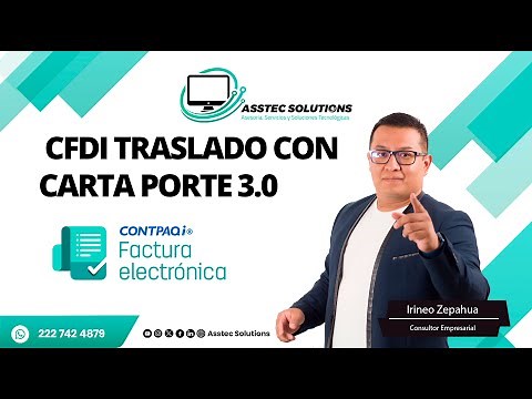 CFDI de traslado con complemento carta porte 3.0