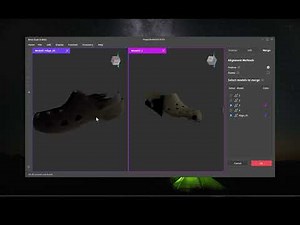 Multiple Mobile Scan into ONE RevScan Project and Merging them together