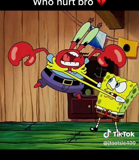 Bro tired of being the nice guy 😞 #spongebob #mrkrabs #cartoons just jokes