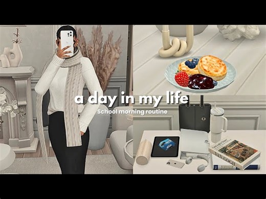 The Sims: Romanticize My Morning - Present Simple vs. Continuous