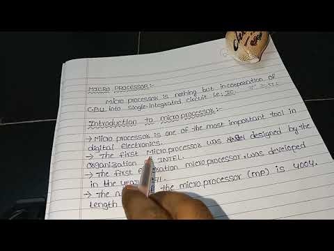 DEGREE 4TH SEM | ( E4 )|| MICRO PROCESSOR DEFINITION AND IT'S INTRODUCTION.