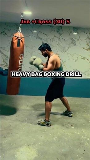 Heavy Bag Boxing Drill for Power and Speed | Build Explosive Punches & Endurance #fullpunch #boxing
