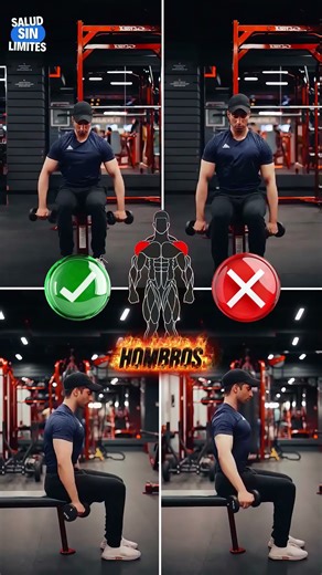 ¿Haces así las Elevaciones Laterales? ERROR ❌#hombros #shorts