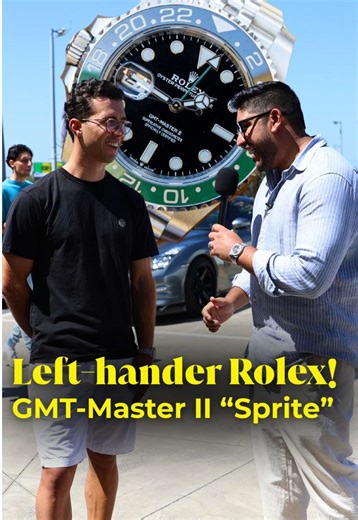 Rolex GMT-Master II 'Sprite': Left-Handed Luxury Watch Review