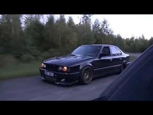 Bugatti Veyron 16.4 1001 HP vs BMW M5 E34 Turbo by AG [Uncut 4k ONE TAKE]